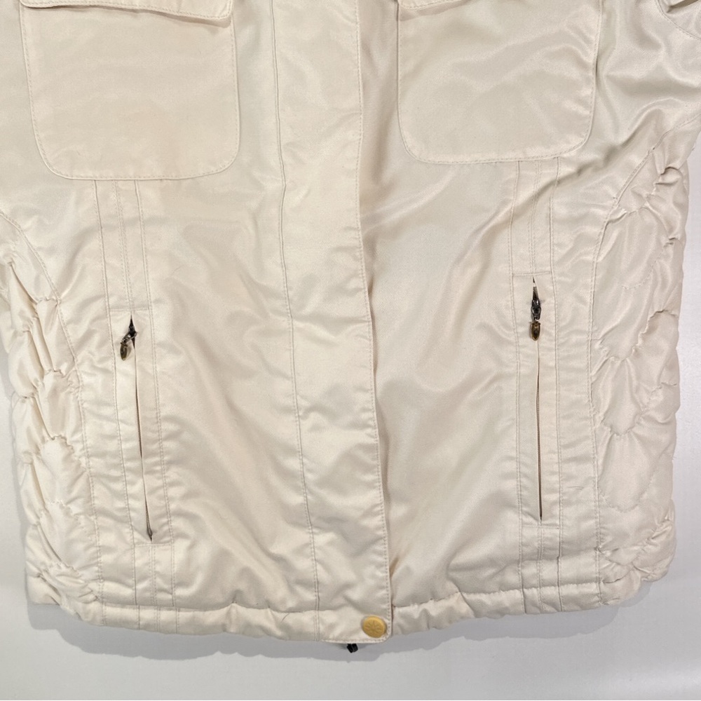 Columbia Women's Cream Hooded Ski & Snow Jacket - Picture 4 of 15